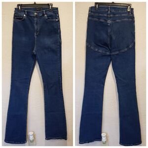 Asos 34X36 Tall Women's Blue Denim High Rise Skinny Jeans